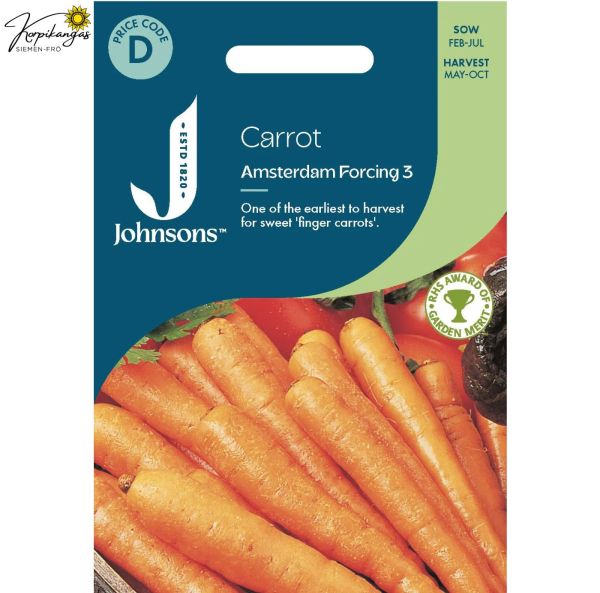 Kesäporkkana (parvekeporkkana)