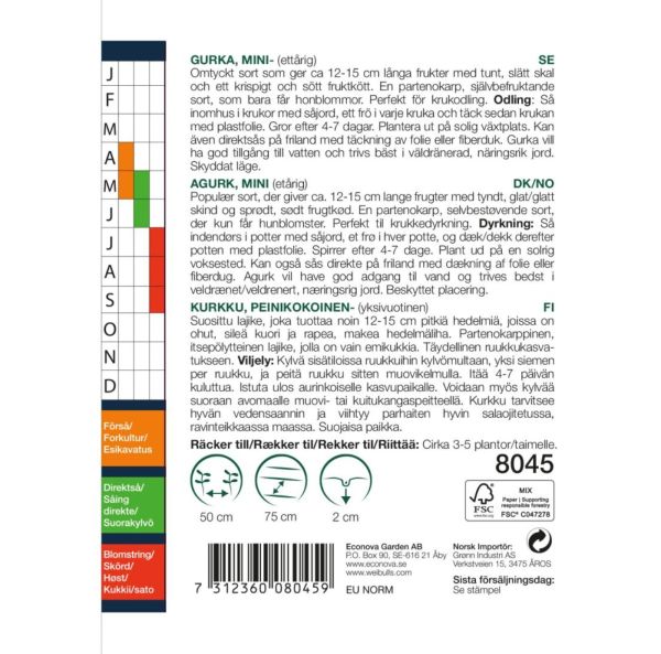 Ikkunakurkku, Kasvihuonekurkku-2