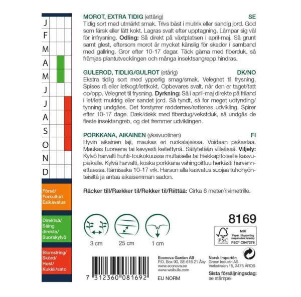 Porkkana, aikainen-2