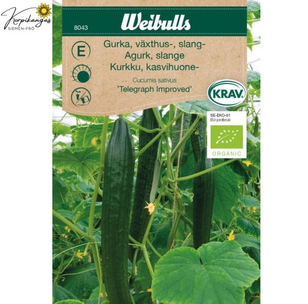 Kasvihuonekurkku, Luomu