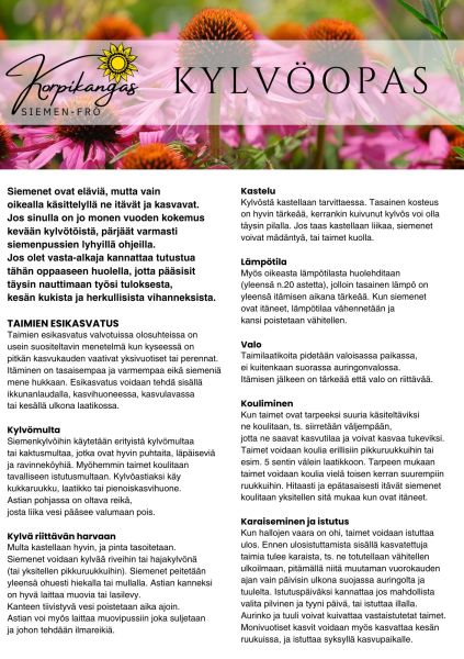 Suomenkielinen kylvöopas