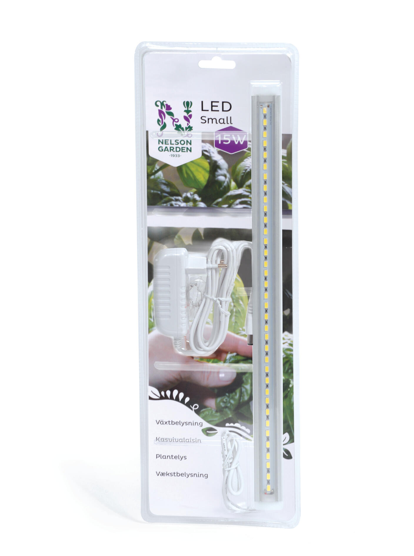 Kasvivalo LED 39cm 15W sis muuntaja
